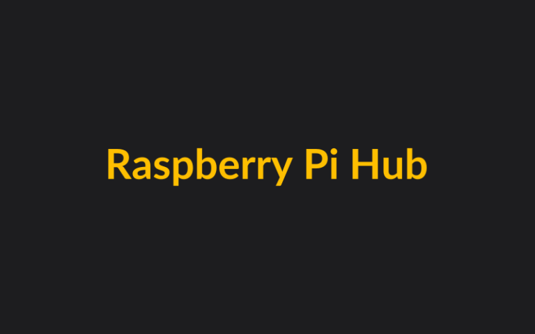 Raspberry Pi Home Automation Hub